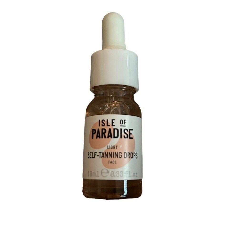 Isle of Paradise Light Golden Glow Face Self Tanning Drops